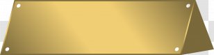 Light Metal Rectangle - Golden Seat Card Transparent PNG