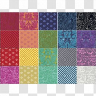 Crazy Quilting Patchwork Textile - Place Mats - Purple Transparent PNG