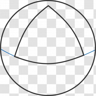 Circle Spherical Geometry Sphere Angle - Monochrome Photography - Geometry/undefined Transparent PNG