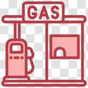 Gas Station - Gas Station Icon Transparent PNG