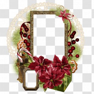 Paper Picture Frame Scrapbooking - Christmas Decoration - Gorgeous Vintage Transparent PNG
