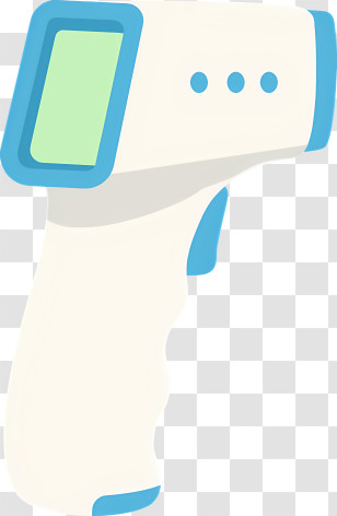 Handheld Scanner - Digital Thermometer For Temperature Measurement Transparent PNG