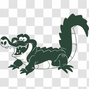 Tick-Tock The Crocodile Peter Pan Captain Hook Tinker Bell And Wendy - Fauna - Hat Transparent PNG