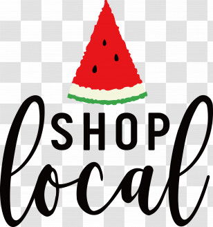 SHOP LOCAL Transparent PNG