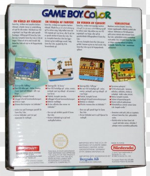 Gex 3: Deep Cover Gecko Game Boy Micro Color - Box Transparent PNG