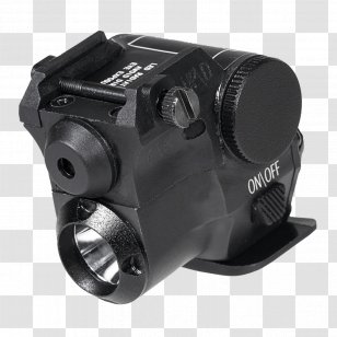 Tactical Light Subcompact Car Sight Weaver Rail Mount - Firearm Transparent PNG