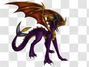 Dragon Cartoon Demon - Supernatural Creature Transparent PNG