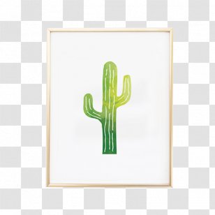 Cactaceae Paper Printmaking Art Watercolor Painting - Flowering Plant - Cactus Transparent PNG