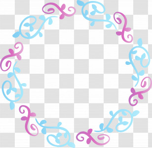 Spring Frame Flower Frame Floral Frame Transparent PNG