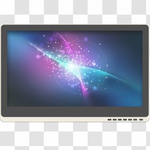 Desktop Wallpaper High-definition Television HDMI 1080p Display Resolution - Hdmi - Blue Abstract Transparent PNG