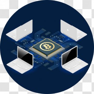 Bitcoin Cryptocurrency Cloud Mining Pool - Wallet - Technological Innovation Transparent PNG