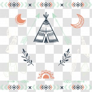 Bohemia Euclidean Vector Tribe Poster Illustration - Area - Tribal Culture Transparent PNG