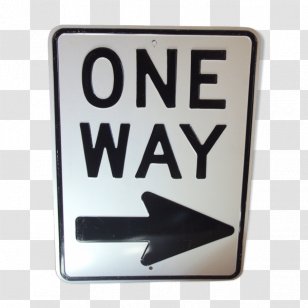 Traffic Sign Road One-way Car Park - Plaque Transparent PNG