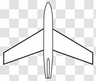 Airplane Wing Configuration Dihedral Ala - Symmetry Transparent PNG
