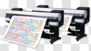 Digital Printing Wide-format Printer Inkjet - Prepress Proofing - Background Transparent PNG