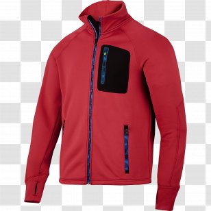Hoodie Workwear Jacket Polar Fleece Clothing - Snickers Transparent PNG