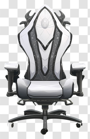 Gaming Chair - Ergonomic Gaming Chair Design Transparent PNG