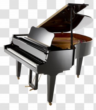 The Christmas Spirit Piano Lounge Pianist - Silhouette - HD Fine Transparent PNG