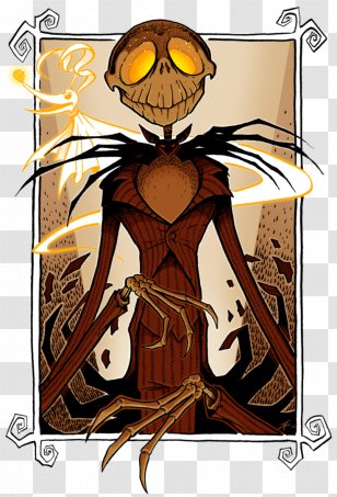 Jack Skellington Cartoon Halloweentown Fan Art - Nightmare Before Christmas - Halloween Transparent PNG