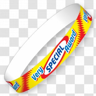 Wristband Font - Yellow - Design Transparent PNG